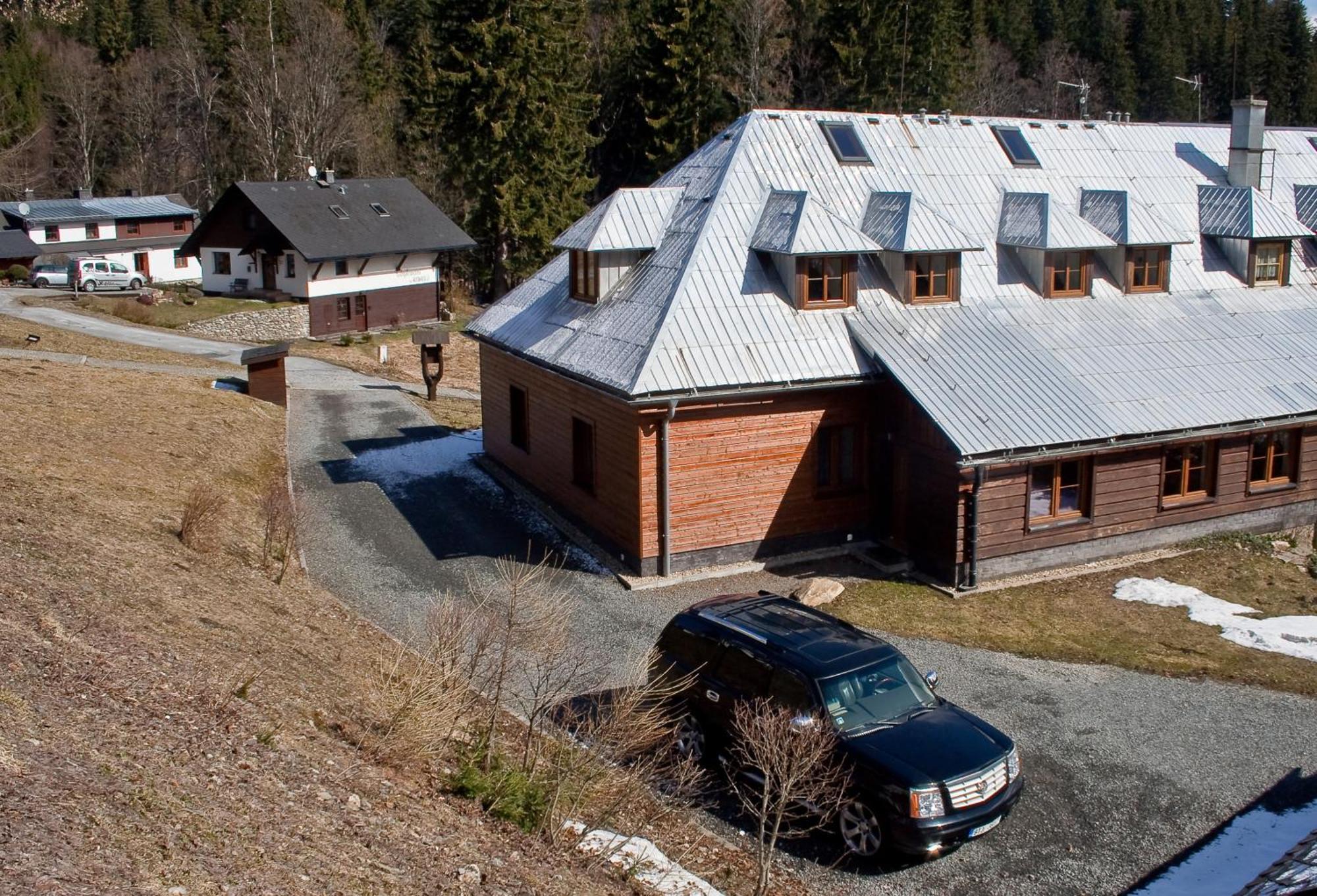 Penzion u Vodopádu Karlova Studánka Exterior foto
